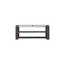52" TV Stand with Curved Wood Sides- OMNI TC52-6389-PO90 Image