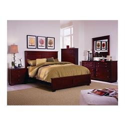 QUEEN BED HB/FB/RAILS  61662-34-35-77-BED  Image
